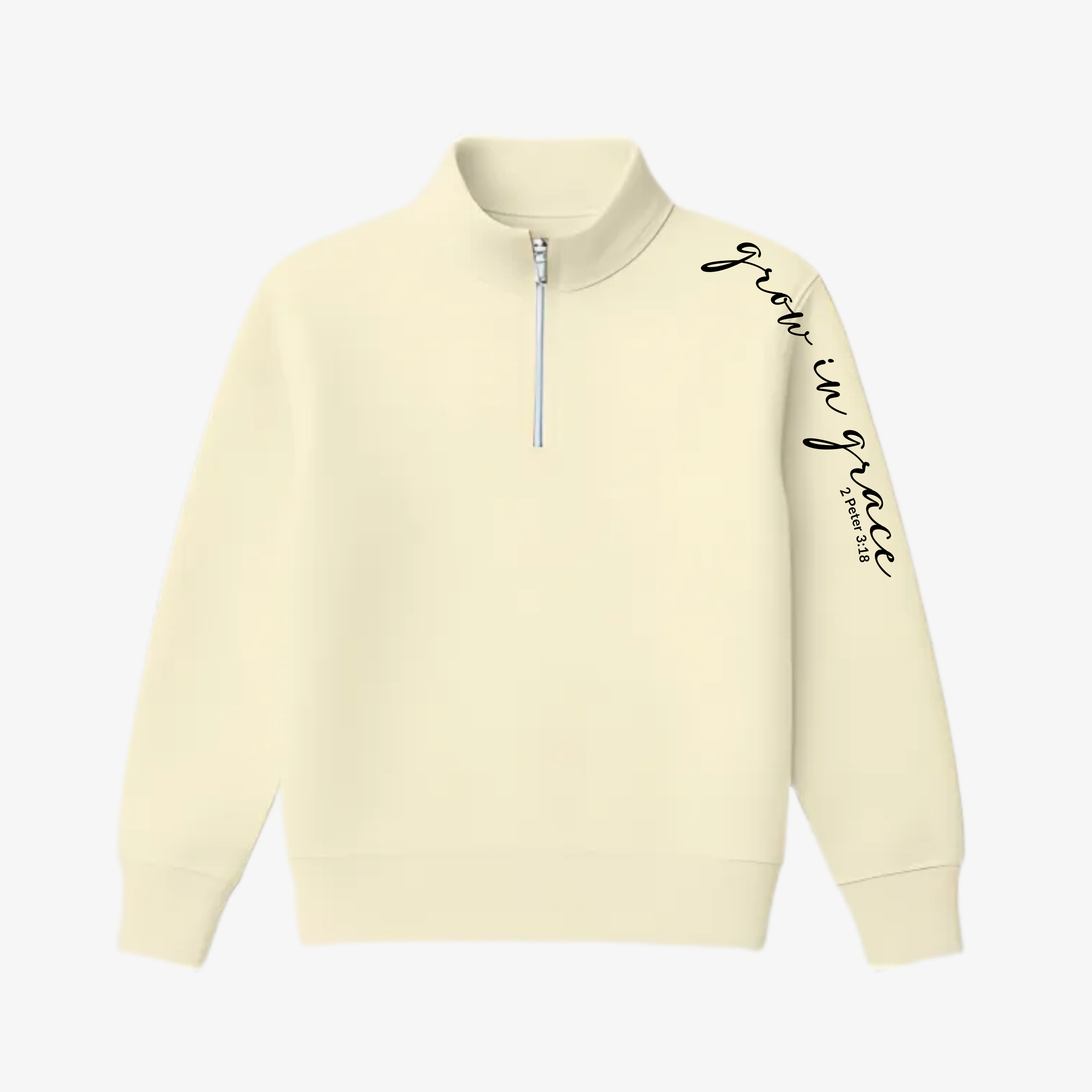 Half Zip Sweater | Grow in Grace