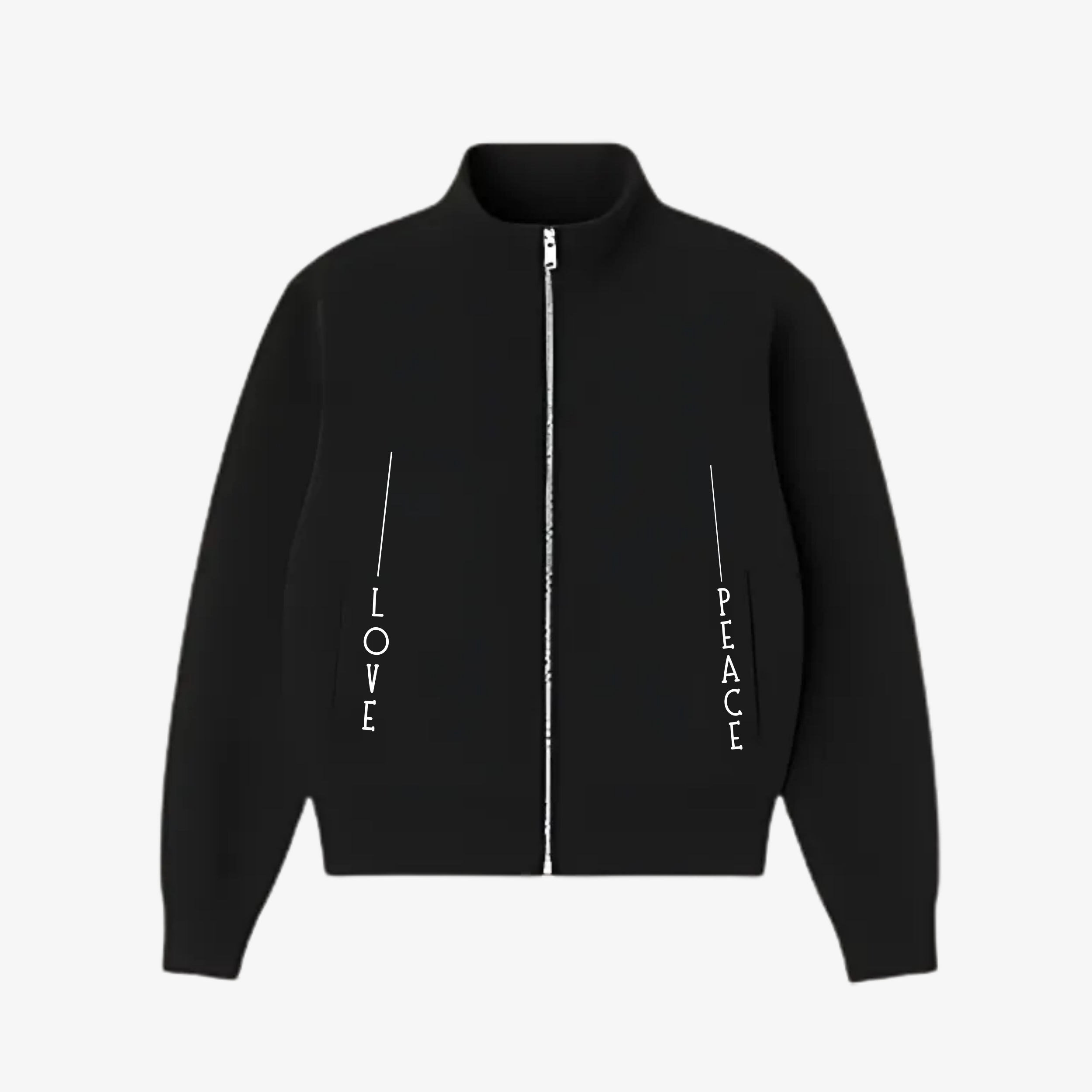 Bomber Jacket | Love, Peace