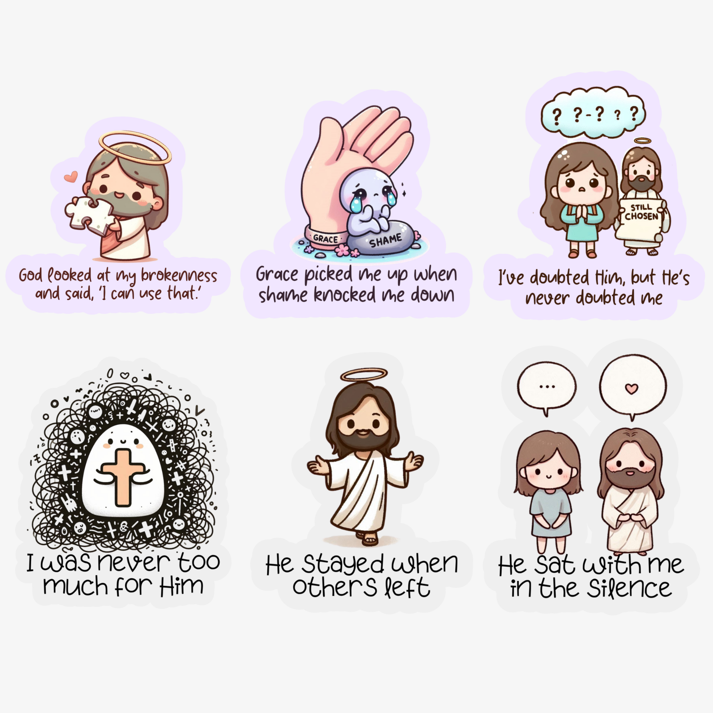 Sticker Pack | Jesus 2