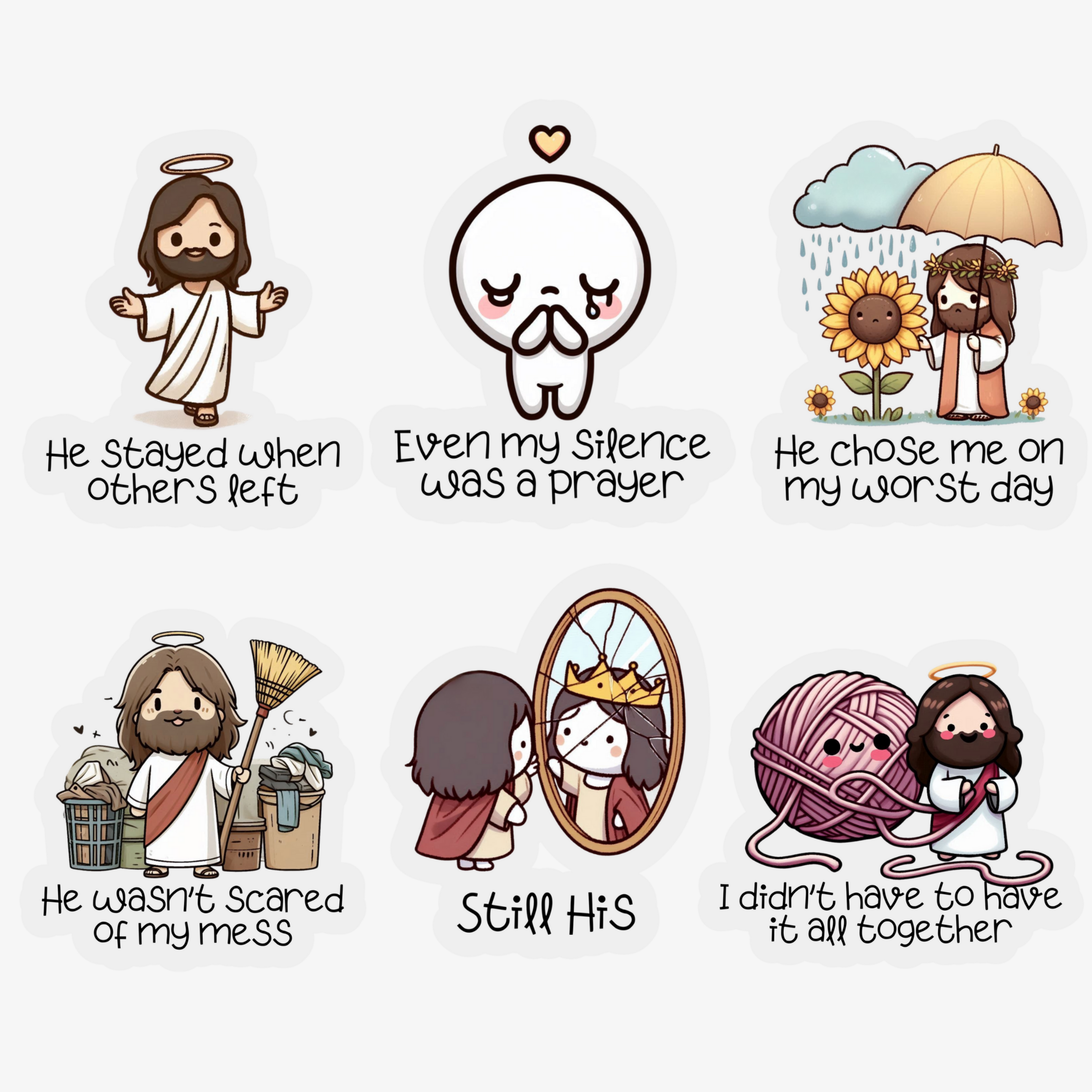 Sticker Pack | Jesus 3