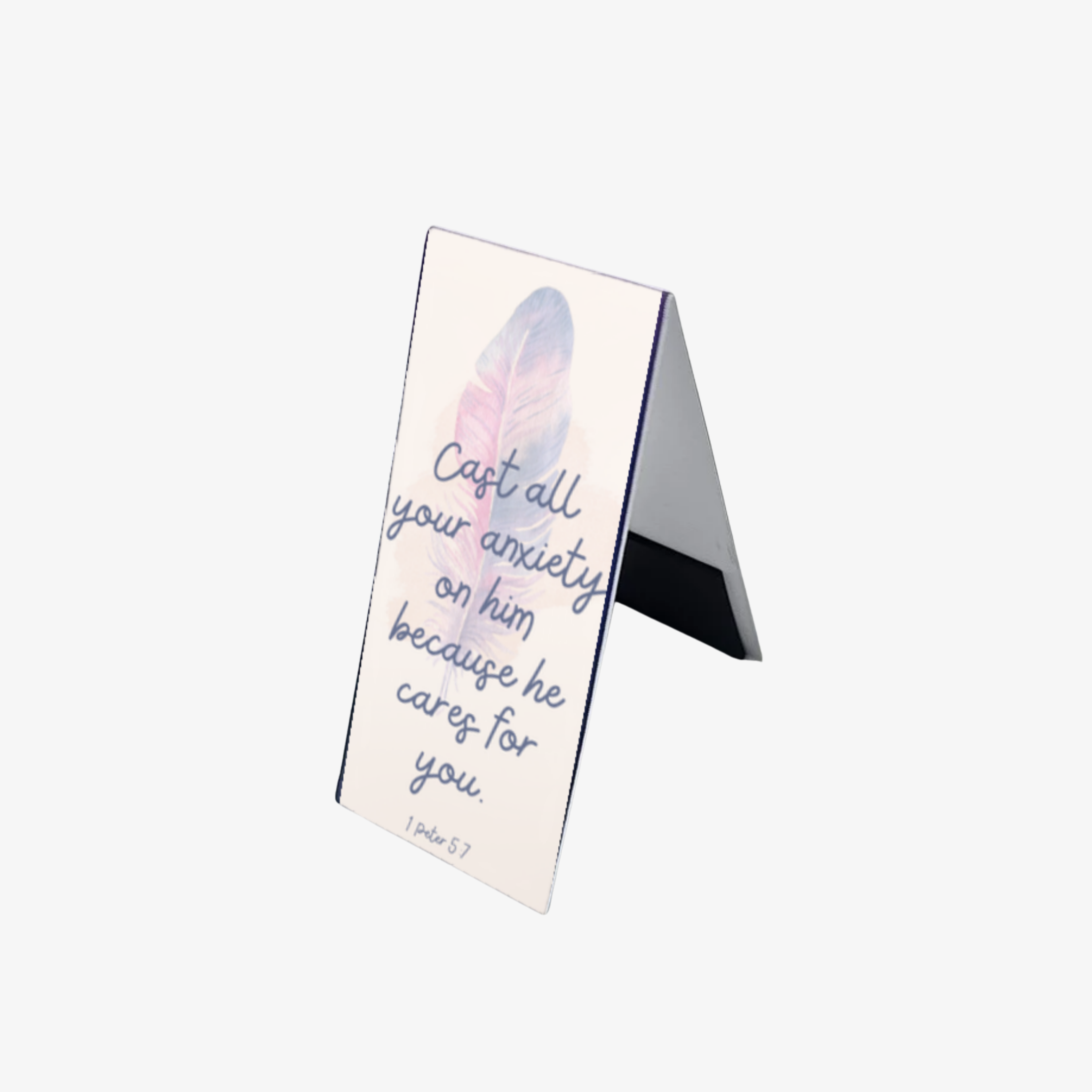 Magnetic Bookmarks | 1 Peter 5:7