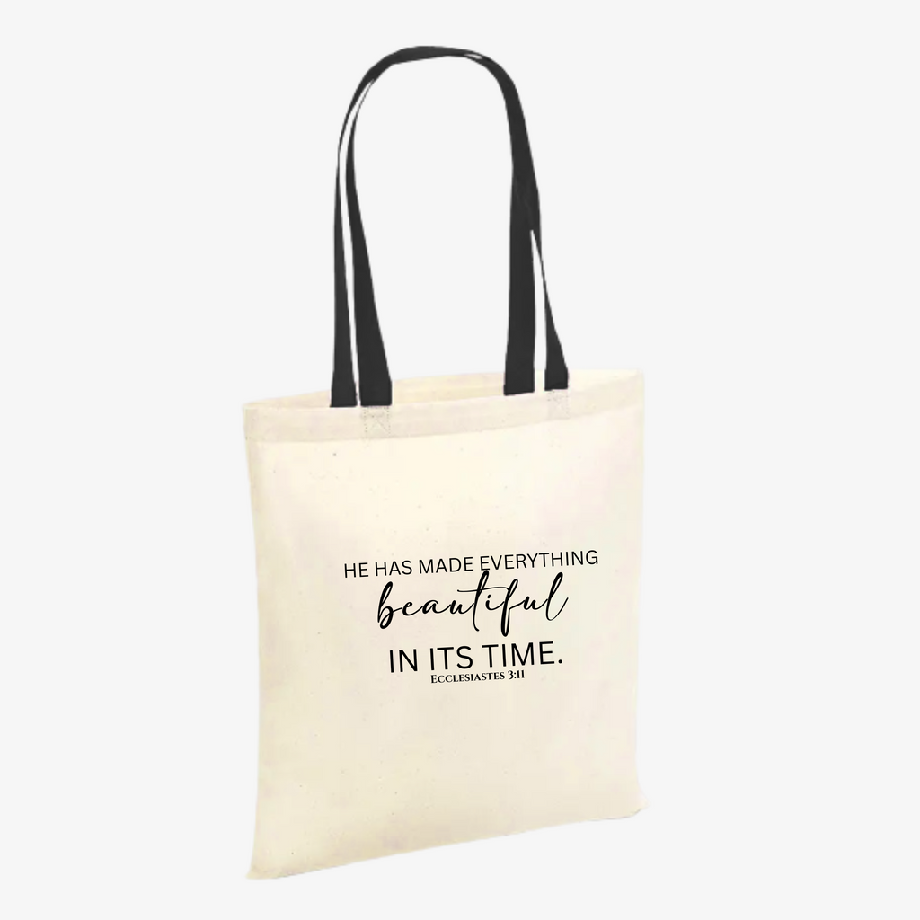 Tote bag | Beautiful in His time