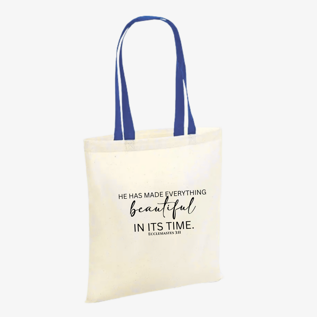 Tote bag | Beautiful in His time