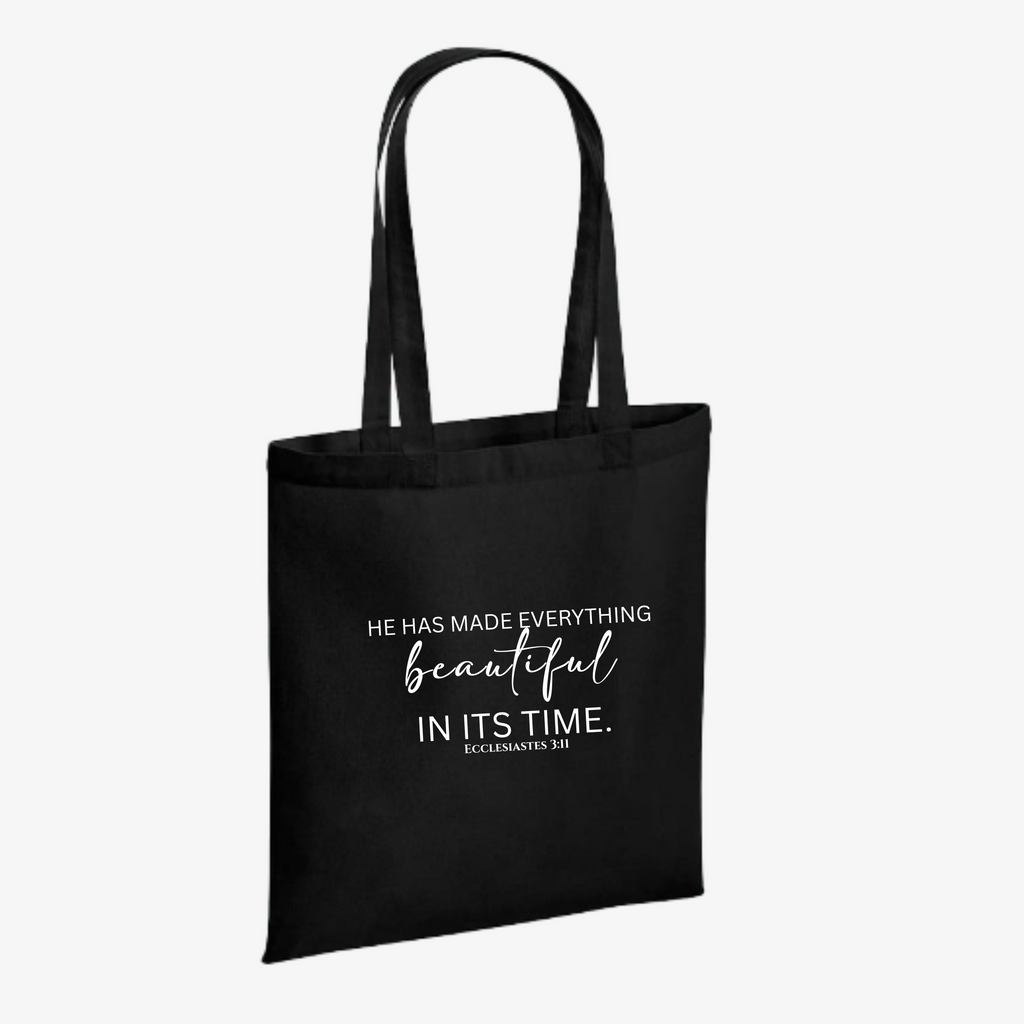 Tote bag | Beautiful in His time
