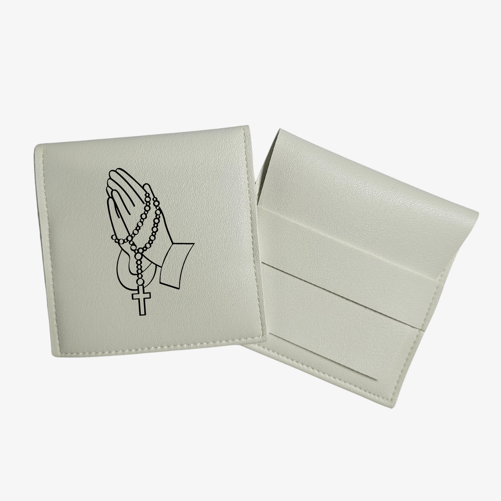 Pouch | Rosary Pouch (Praying Hands)
