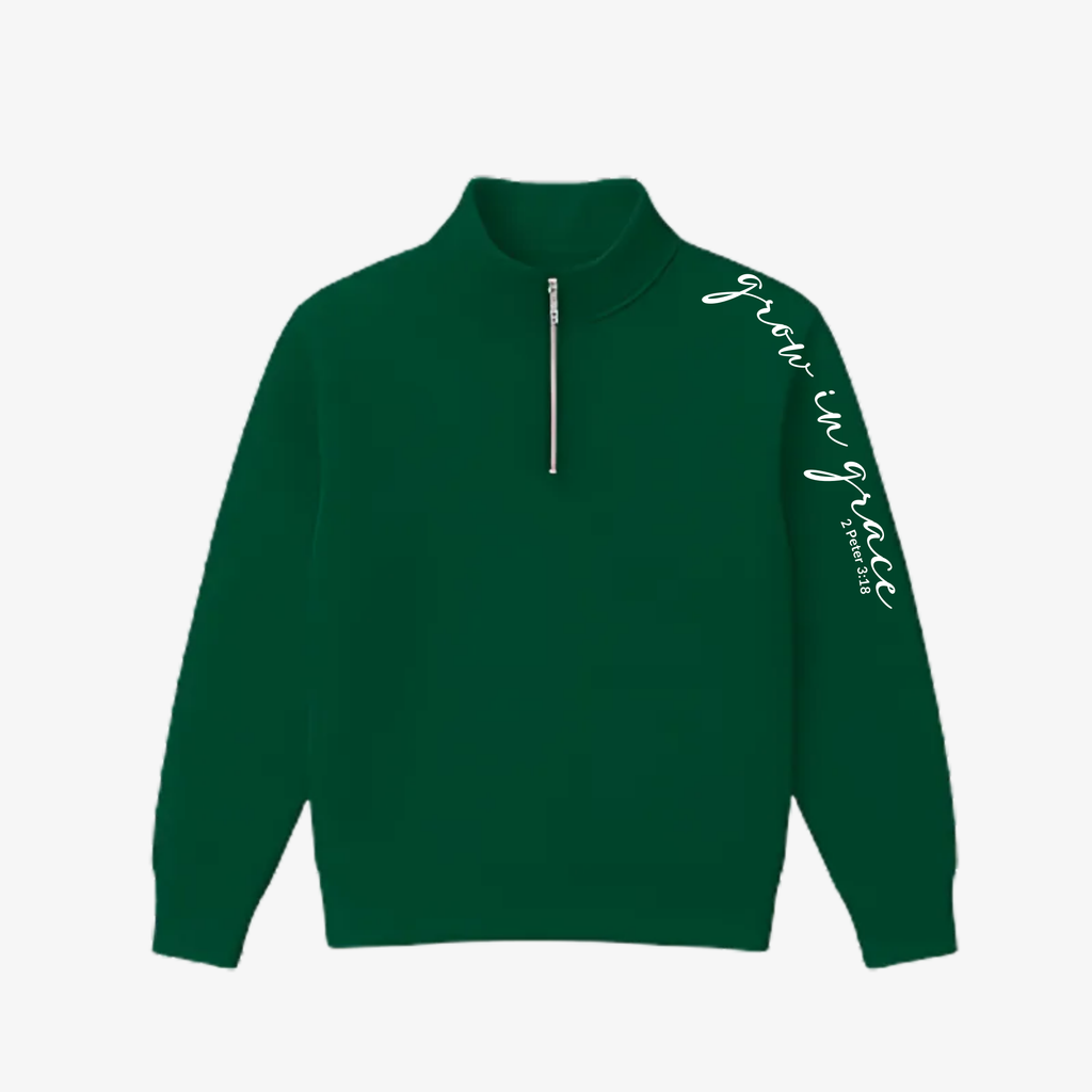 Half Zip Sweater | Grow in Grace