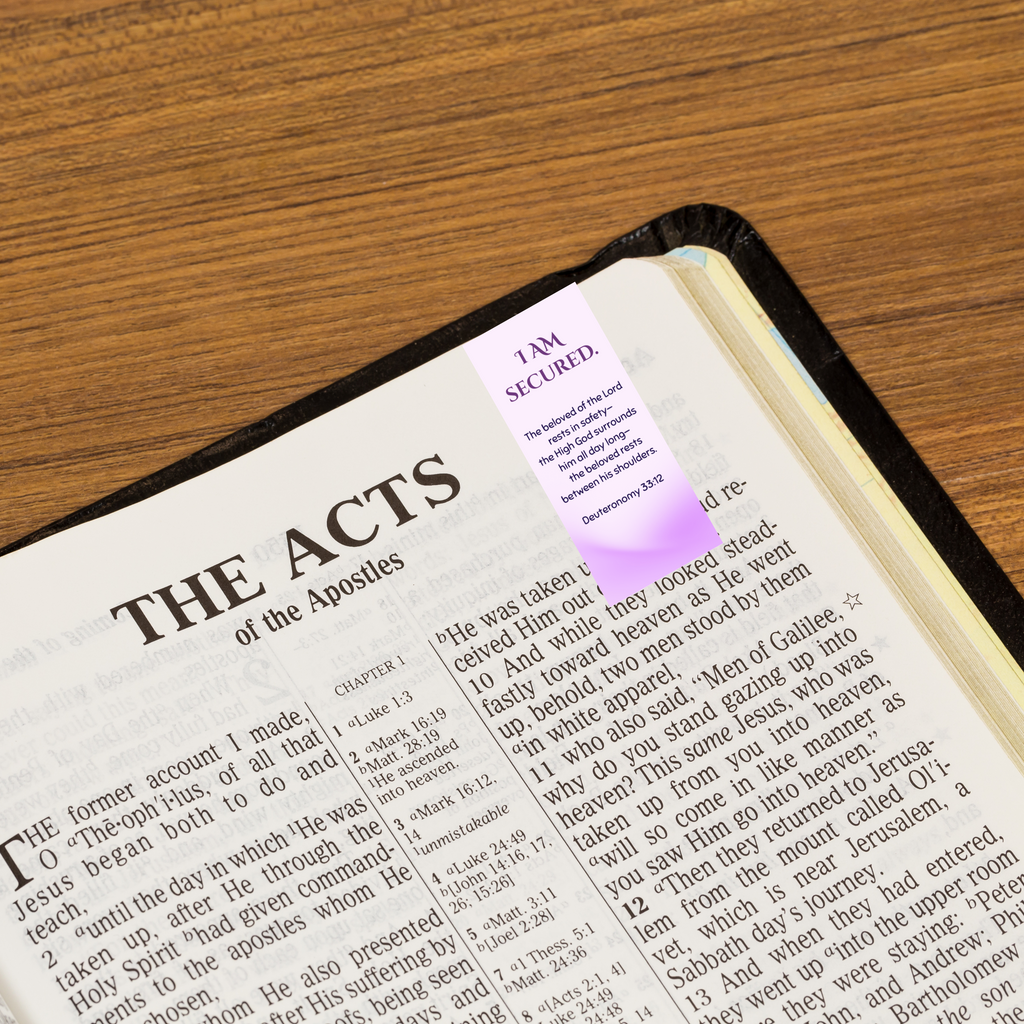 Magnetic Bookmarks |  I am His