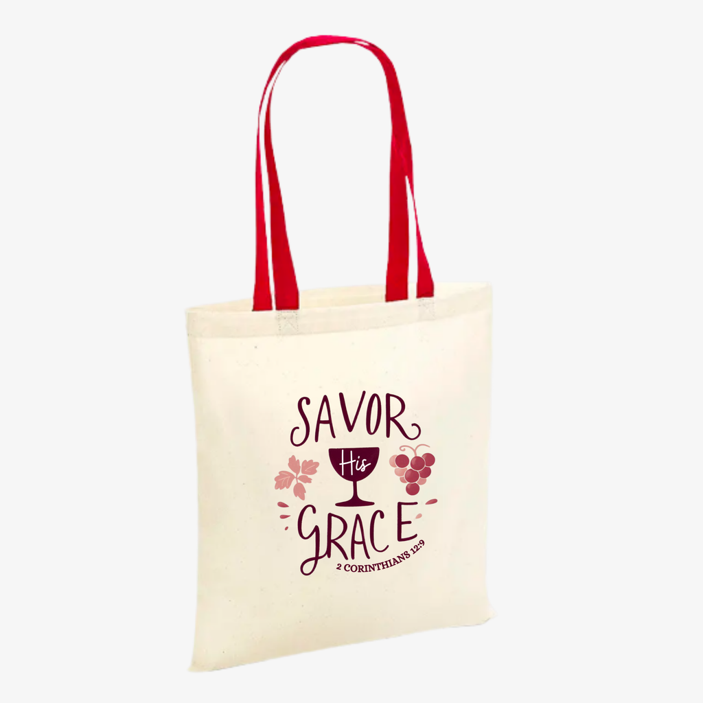 Tote bag | Savor His Grace