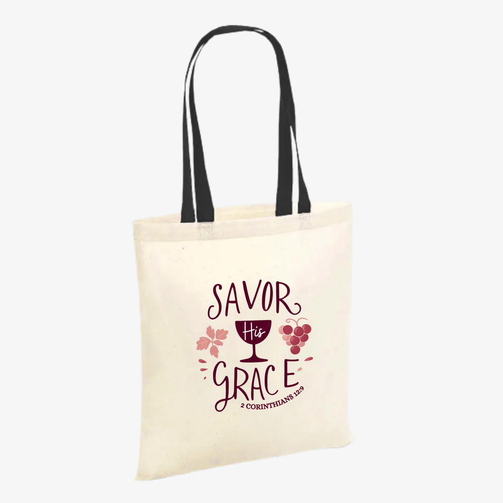 Tote bag | Savor His Grace