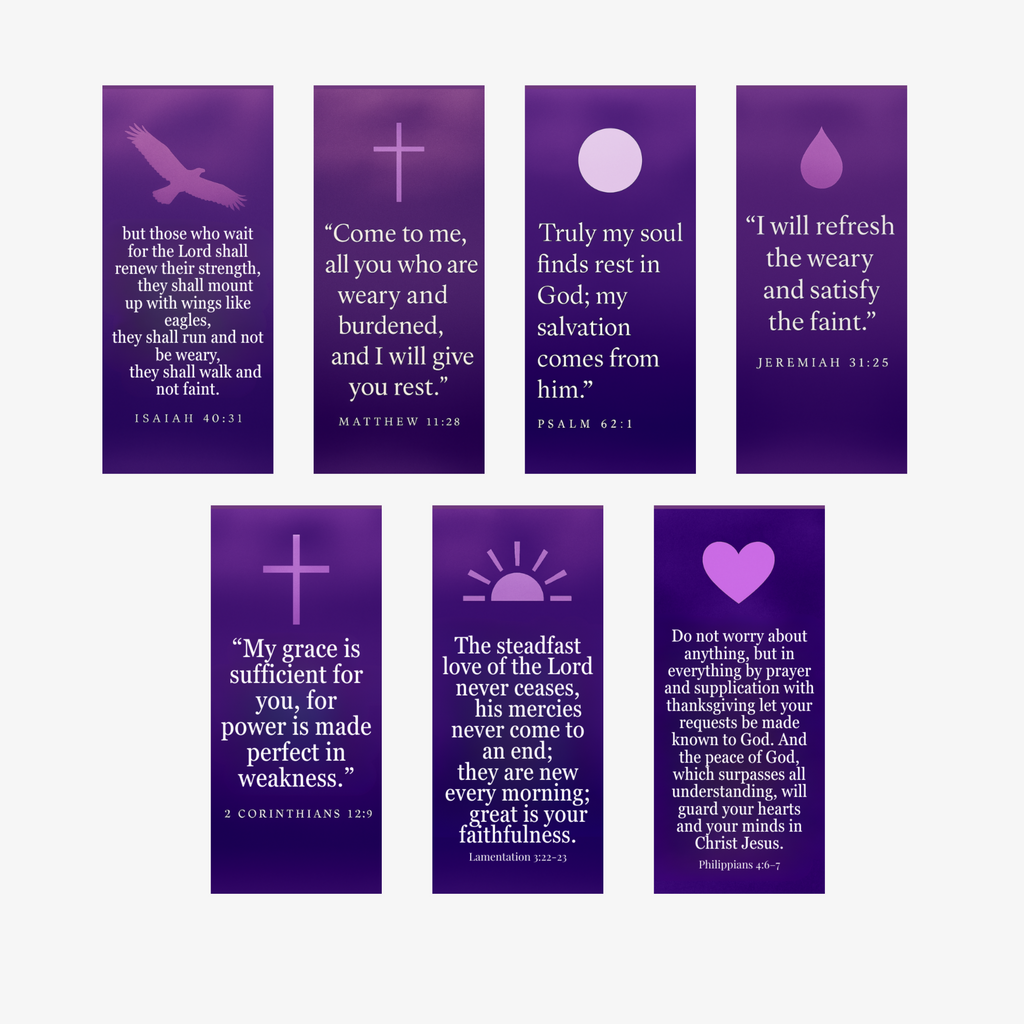 Magnetic Bookmarks | For the Weary Hearts